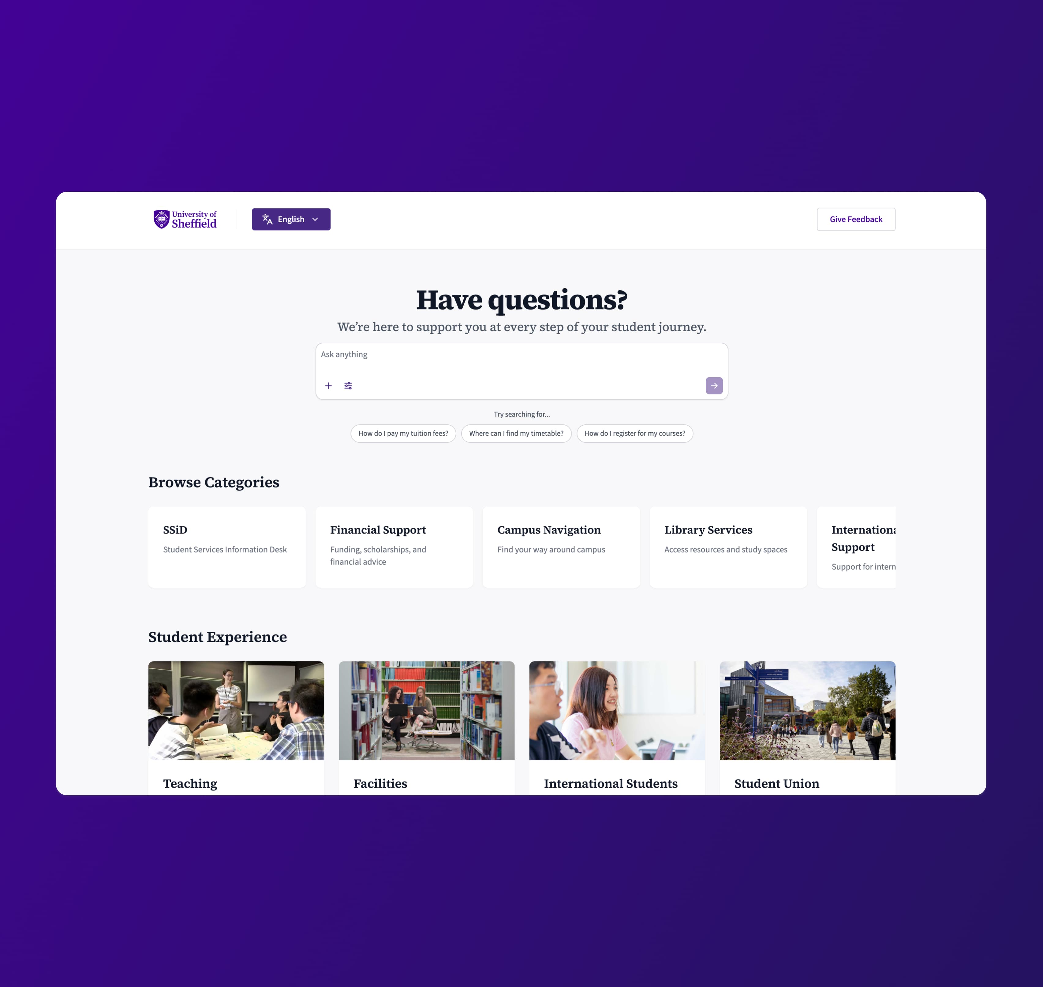 Student Support App preview 3