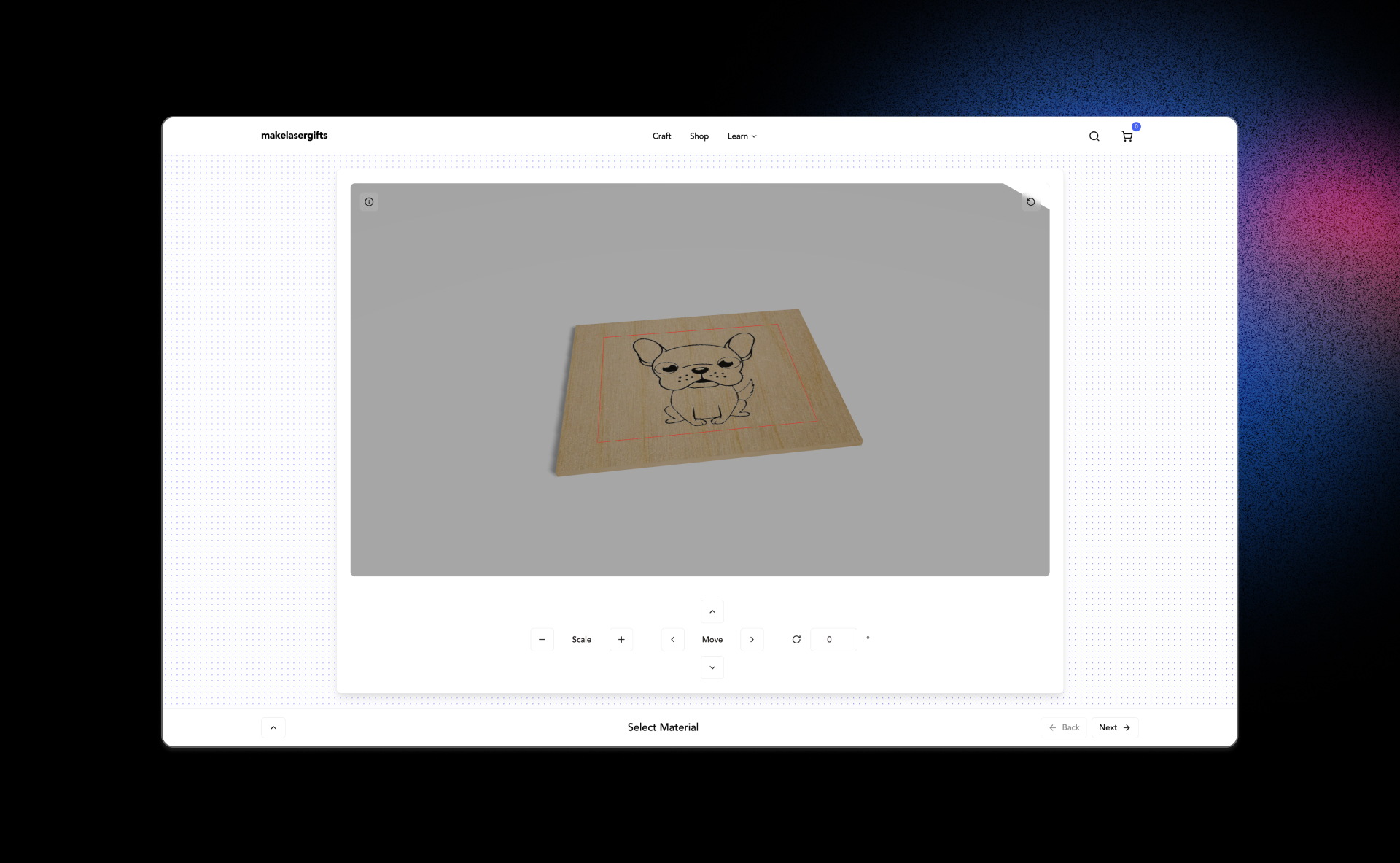 UI of move item on roadmap!